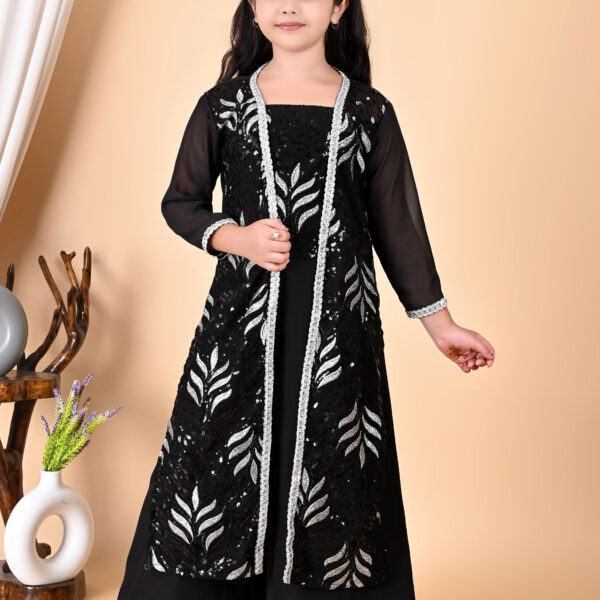 Girls Premium Clothing Set (Black)